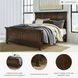 Porter Rustic Brown King Panel Bed