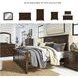 Porter Rustic Brown Queen Panel Bed