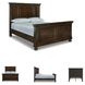 Porter Rustic Brown Queen Panel Bed