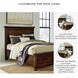 Porter Rustic Brown Queen Panel Storage Bed