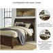 Porter Rustic Brown Sleigh Queen Storage Bed