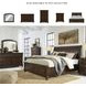 Porter Rustic Brown Sleigh King Storage Bed