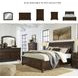 Porter Rustic Brown California King Sleigh Storage Bed