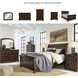 Porter Rustic Brown Queen Sleigh Bed
