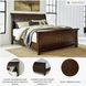 Porter Rustic Brown King Sleigh Bed