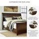 Porter Rustic Brown King Sleigh Bed