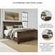 Porter Rustic Brown California King Sleigh Bed