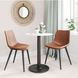 Alto White And Black Bistro Table