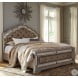 Birlanny Silver Upholstered Panel Bedroom Set from Ashley ...
