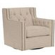 Candace Cream Swivel Chair