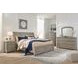 Lettner Light Gray 7 Drawer Dresser and Arched Mirror