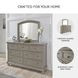 Lettner Light Gray 7 Drawer Dresser