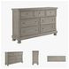 Lettner Light Gray 7 Drawer Dresser