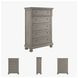 Lettner Light Gray Large 5 Drawer Chest