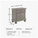 Lettner Light Gray 2 Drawer Nightstand