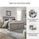 Lettner Light Gray Queen Panel Bed