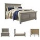 Lettner Light Gray Queen Panel Bed