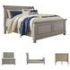 Lettner Light Gray Queen Sleigh Bed