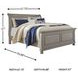 Lettner Light Gray Queen Sleigh Bed