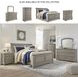 Lettner Light Gray King Sleigh Bed
