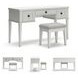 Robbinsdale Antique White Vanity With Stool
