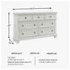 Robbinsdale Antique White Dresser