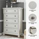 Robbinsdale Antique White 5 Drawer Chest