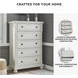 Robbinsdale Antique White 5 Drawer Chest