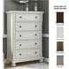 Robbinsdale Antique White 5 Drawer Chest
