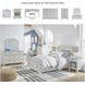 Robbinsdale Antique White Twin Sleigh Storage Bed