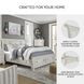 Robbinsdale Antique White Queen Sleigh Storage Bed