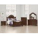 Lavinton Brown 7 Drawer Dresser and Arched Mirror