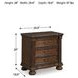 Lavinton Brown Nightstand