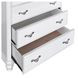 B00764 White 5 Drawer Chest
