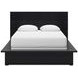 Londer Black Panel Bedroom Set