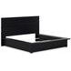Londer Black King Panel Bed