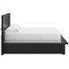 Londer Black King Panel Bed