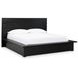 Londer Black King Panel Bed