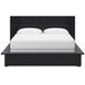 Londer Black California King Panel Bed