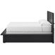 Londer Black California King Panel Bed