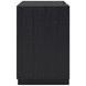 Londer Black 2 Drawer Nightstand with USB Charging