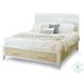Oceanview Sand and Stark White Queen Bed with Storage