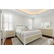 Oceanview Sand and Stark White Queen Bed with Storage