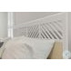 Oceanview Sand and Stark White Queen Bed with Storage