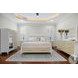 Oceanview Sand and Stark White Queen Bed with Storage