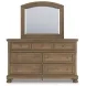 Vandenmore Medium Brown Sleigh Storage Bedroom Set