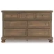 Vandenmore Medium Brown Sleigh Storage Bedroom Set