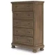 Vandenmore Medium Brown Sleigh Storage Bedroom Set