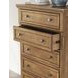 Vandenmore Medium Brown 5 Drawer Chest
