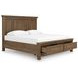 Vandenmore Medium Brown King Panel Storage Bed